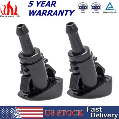 2X Boquilla pulverizadora limpiaparabrisas delantera para Chrysler Dodge Ram Charger Foto 1 de 4