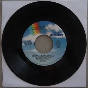 READY FOR THE WORLD OH SHEILA/I'M THE ONE WHO LOVES YOU MCA VINYL 45 VG 25-51 - Picture 1 of 2