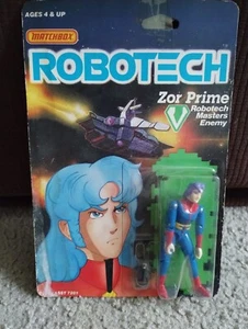 matchbox Robotech Action Figure ZOR PRIME 1985 NEW IN BOX. - Picture 1 of 3