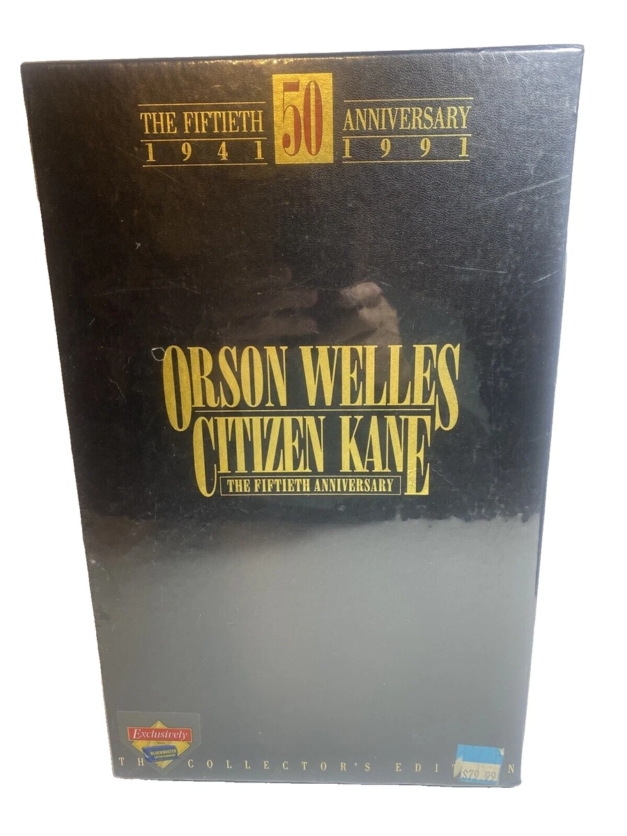 Citizen Kane Limited Edition Orson Welles VHS Tapes for sale | eBay