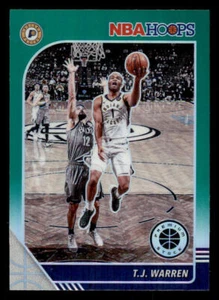 2019-20 Hoops Premium Stock Prizms Green #152 T.J. Warren - Picture 1 of 2