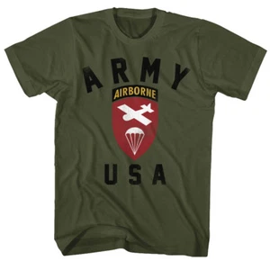 United States Armed Forces Army USA Airborne Men's T Shirt - Picture 1 of 3