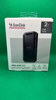 Sandisk Professional Pro G40 SSD 2TB - Image 1 of 2
