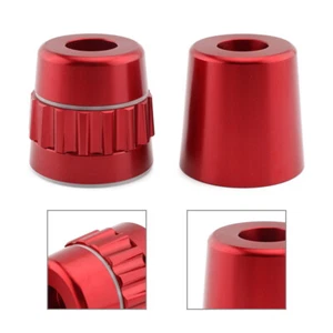 Throttle Lock Cruise Control Clamp End Bar Red Fit BMW F700GS F800GS G310 K1100 - Foto 1 di 8