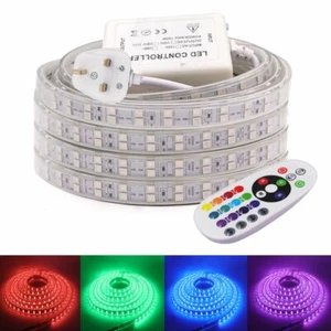 LED Strip Rope Lights 5050 220V 240V Waterproof Commercial Outdoor Kitchen Lamp - Picture 1 of 14