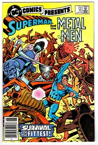 DC COMICS PRESENTS # 70 DC 1984 (fn-en muy buen estado) Superman and the Metal Men - Imagen 1 de 1