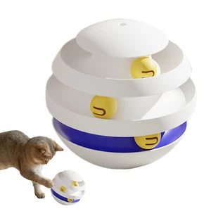 Cat Roller Toy Cat Ball Tower Turntable Pet Entertainment Toy for Indoor - Picture 1 of 18