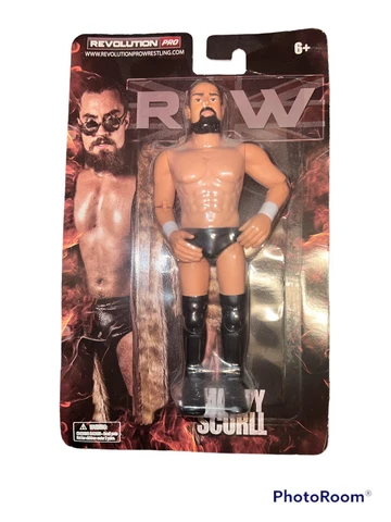 Marty Scurll RPW Figure WWE ROH NXT AEW MOC Corner Is Slightly Bent REV PRO Cover