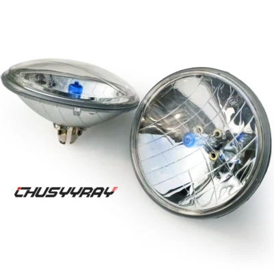2PCS 5 3/4" 5.75"inch Halogen Headlights Hi/Lo For Chevrolet Caprice 1966-1976 - Image 1 of 4