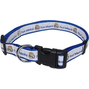 Pets First Real Madrid Soccer Pet Collar Adjustable Dog Collar & Cat Collar - Picture 1 of 7