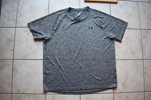 T-shirt uomo Under Armour The Tech S/S camicia 3XL nero bianco maculato spedizione gratuita - Foto 1 di 7