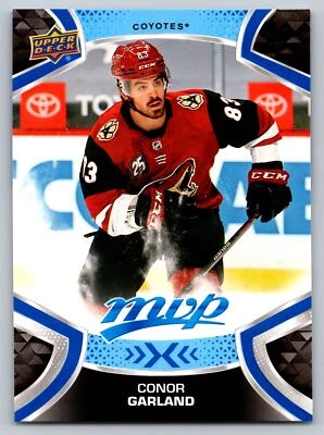 2021-22 Upper Deck MVP #129 Conor Garland Blue Parallel Arizona Coyotes - Image 1 of 2