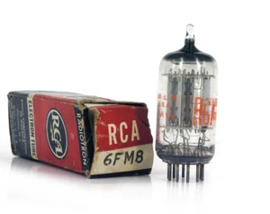 6FM8 RCA NOS Tube Röhre Valvola Lampe TSF Valve Valvula 진공관 真空管 电子管 - Bild 1 von 1