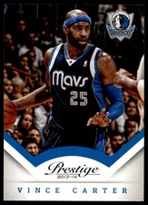 2013-14 Prestige #139 Vince Carter Mavericks *875