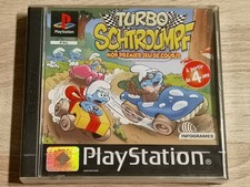 Turbo smurfs smurf playstation 1 ps1 neuf blister f