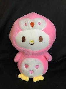 Hello Kitty 8” My Melody Plush Pink Penguin Toy - Picture 1 of 4