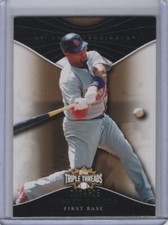 2009 Topps Triple Threads Albert Pujols Gold /525 #5