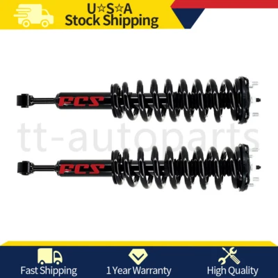 Amortiguadores de puntales de pasajero conductor delantero FCS para Toyota Tundra 2007-2021 Foto 1 de 4