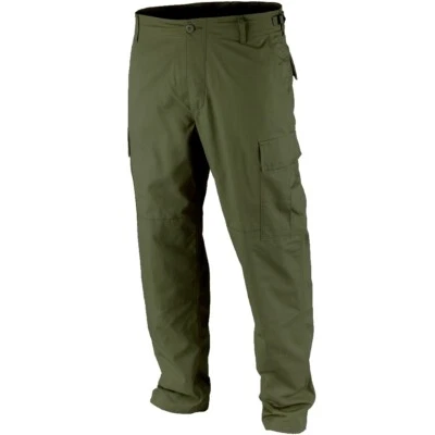 Men's Tactical BDU Pants, Cargo Style Trousers, 100% Cotton Ripstop, Made in USA - Image 1 of 4