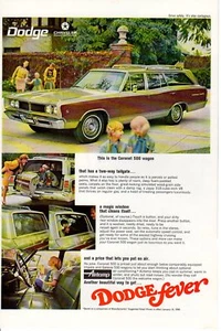 1968 anuncio impreso vintage Dodge Brothers automóvil coronet 500 camioneta anuncio - Imagen 1 de 2
