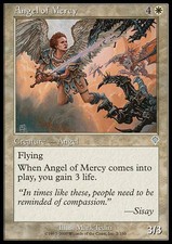 MTG magic cards 4x x4 Light Play, English Angel of Mercy Invasion