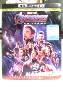 4k Blu Ray Filme Avengers Endgame + Hülle - Discs sind top - 3 Discs - Bild 1 von 4