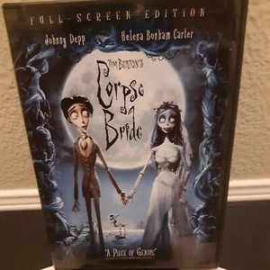 Tim Burtons Corpse Bride (DVD, 2006, Full Frame) Johnny Depp, bonus features  - Picture 1 of 4