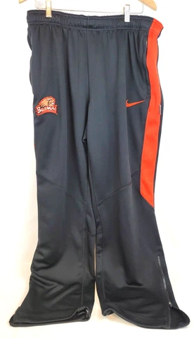Men's Nike Dri-Fit Oregon State Beavers Basketball Pants XXL Orange Black Cover