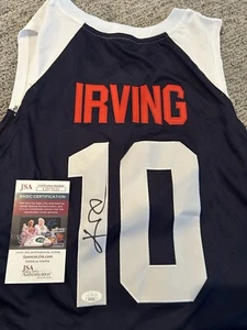Kyrie Irving Signed Team USA Jersey JSA COA Authentic Autograph - Picture 1 of 4
