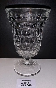 Fostoria American Footed Glass Water Goblet 5 1/2" - Picture 1 of 6