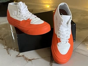 Benjamin Edgar for Vans Vault Half Cab in White / Safety Orange - Picture 1 of 11