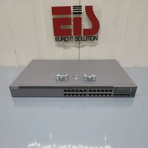 Juniper EX3300-24P 24-port 10/100/1000BASE-T PoE Ethernet Switch, 4 SFP+ - Picture 1 of 6