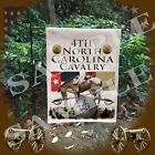 4th North Carolina Cavalry American Civil War themed linen garden/yard flag