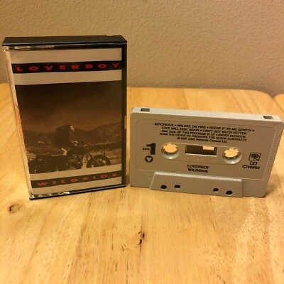 Loverboy Wildside 1987 CBS Records Cassette Tape  - Image 1 of 4