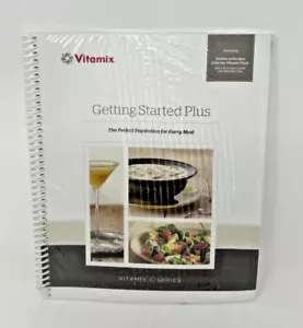 Vitamix 5300 Owners Manual & Getting Started Plus Recipes Spiral Cookbook - New - Imagen 1 de 8
