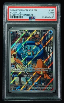 Squirtle 148 PSA Mint 9 Pokemon SCR EN Pokemon Card - Image 1 of 4