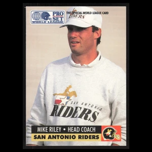 Mike Riley #150 1991 Pro Set WLAF San Antonio Riders Football Card NFL NM - Picture 1 of 3
