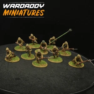 Pro Painted 28mm Bolt Action Ww2 Japanese Infantry ×10 Z7 Warlord Games - Picture 1 of 4