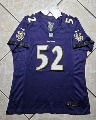 Новый с Ярлыками Ray Lewis Baltimore Ravens Nike футбол игра Джерси женщин XL $130 - Изображение 1 из 4