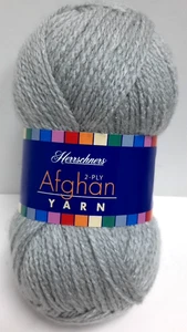 Herrschners 2 Ply Afghan Yarn Med Gray #2 Fine 2 oz 220 yd Acrylic - Picture 1 of 5