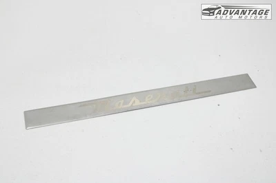 MASERATI QUATTROPORTE M156 2014-2020 ALFÉIZAR DE LA PUERTA DELANTERA IZQUIERDA PLACA DE DESGASTE CUBIERTA OEM Foto 1 de 4