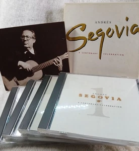Andres SEGOVIA Centenary Celebration 4-CD Box Set + Booklet Spanish Guitar 1994 - Bild 1 von 23