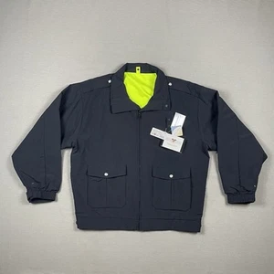 NWT FLYING CROSS 73160A SIZE XL REG LAYERTECH REVERSIBLE JACKET HIGH-VIS/BLACK - Picture 1 of 11