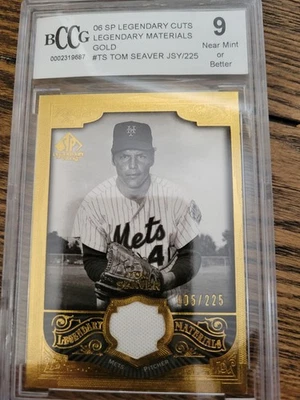 2006 SP Legendary Cuts - Legendary Materials Tom Seaver #LM-TS 005/225 (MEM) - Image 1 of 2