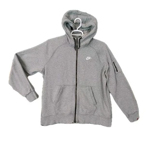 Nike Tech Fleece Hoodie Herren Größe Extra Large AW77 durchgehender Reißverschluss grau Mantel 598759-063 - Bild 1 von 18