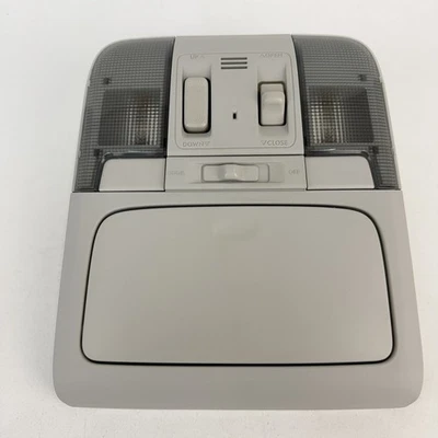 2010-2014 Subaru Outback Legacy Overhead Console Map Dome Light w/Sunroof Switch - Image 1 of 4