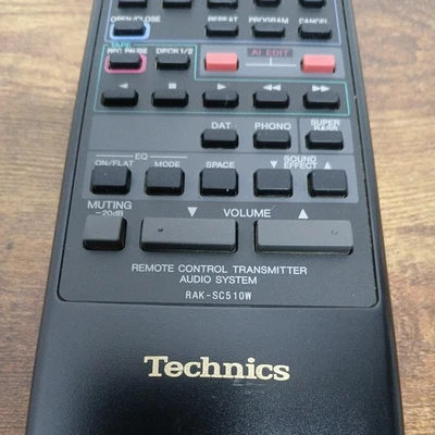 Technics RAK-SC510W Remote Control - Genuine Tested & Working  - Image 1 of 4