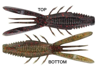 Crush City Bronco Bug 4" California Craw - 6只装 — 第 1/4 张图片