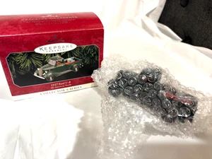 Ford V-8 1998 Hallmark Keepsake Ornament 1937 All American Trucks Series Nuevo de Lote Antiguo - Imagen 1 de 3