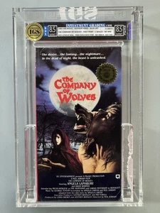 VHS — THE COMPANY OF WOLVES — IGS 8.5/8.5 — Scarce Horror - Picture 1 of 3